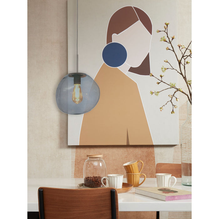 it's about RoMi Hanglamp Helsinki - Grijs - 26x26x37.5cm