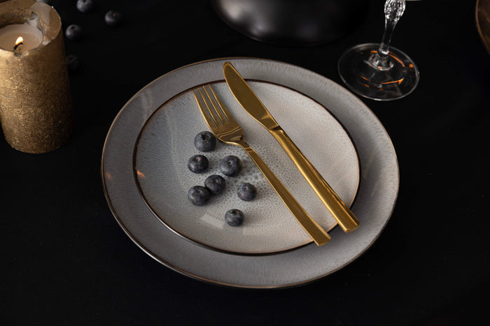 Jay Hill Serviesset Kapas - 16-delig | 4 personen - Grijs