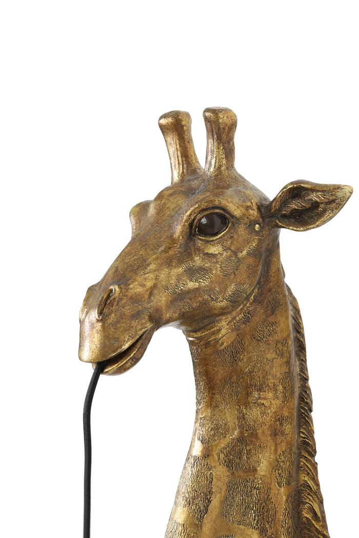 Light & Living Wandlamp Giraffe - Antiek Brons - 20.5x19x61cm