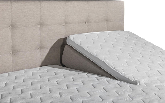 Mörgenn Elektrische boxspring Doha Beige 180x200 inclusief montage