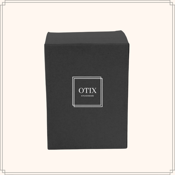 OTIX Lepelhouder Aanrecht met Schaaltje Keramiek RVS Hout