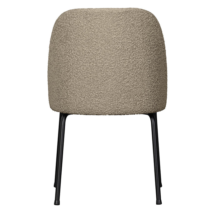 WOOOD Vogue Eetkamerstoel - Bouclé - Beige