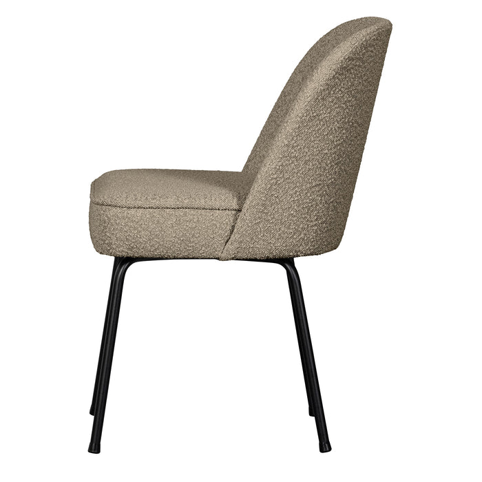 WOOOD Vogue Eetkamerstoel - Bouclé - Beige