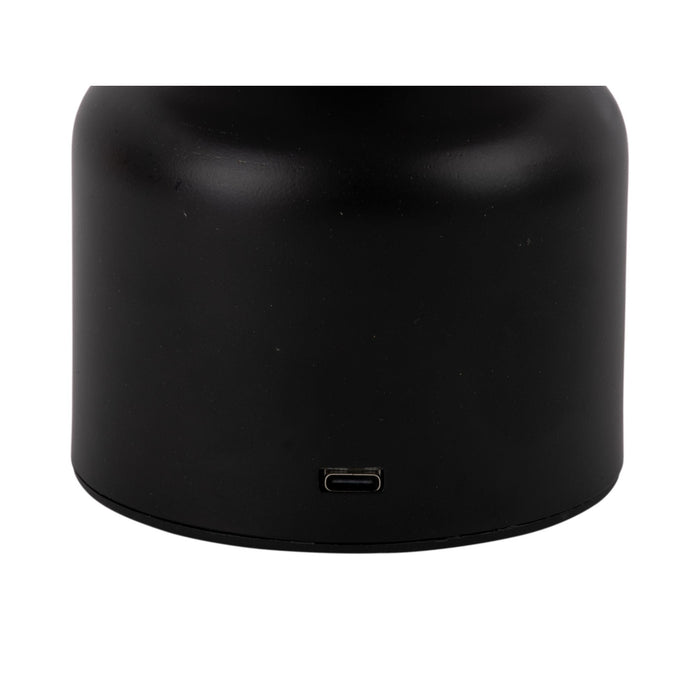 Leitmotiv Tafellamp Impetu LED - Zwart - Ø10cm