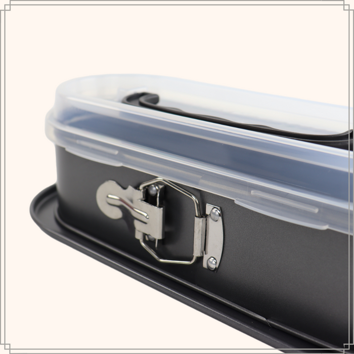 OTIX Springvorm 30cm Cakevorm met deksel Slof bakvorm Sloffenring