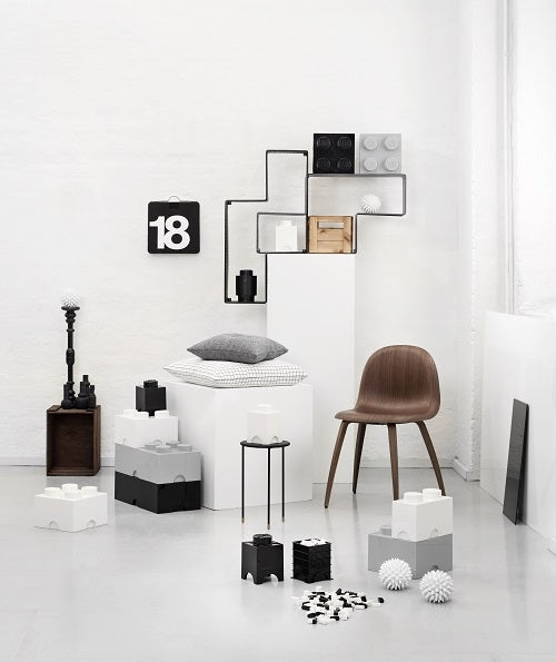 LEGO® Brick 4 Opbergbox - Grijs