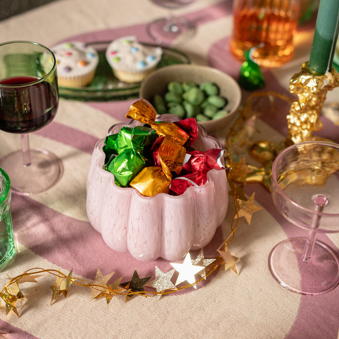 POLSPOTTEN Melon Waxinelichthouder - Pink