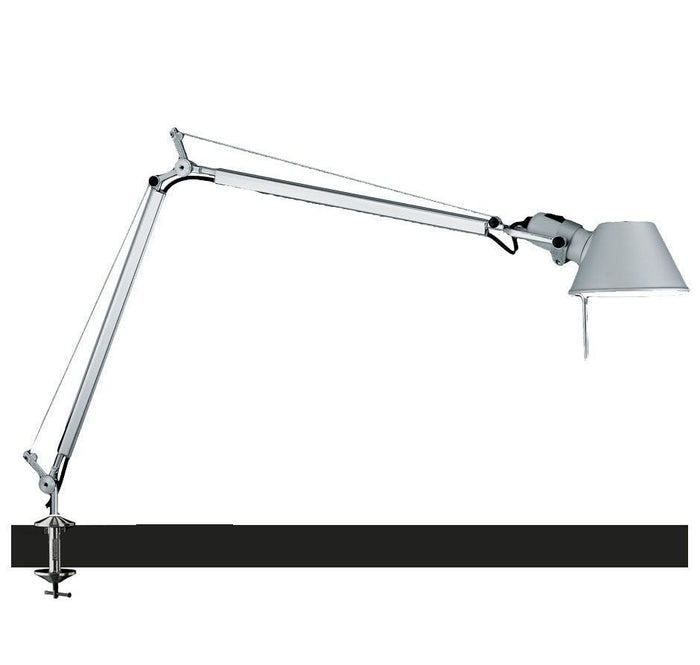 Tolomeo klemlamp retrofit zwart
