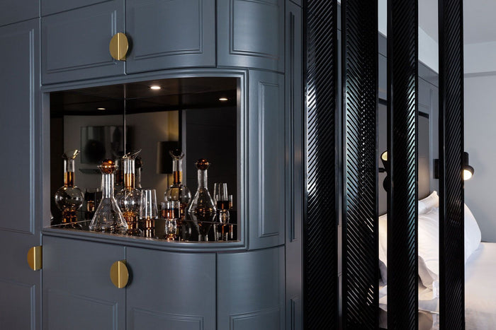 Tom Dixon Tank Wine glas set van 2 zwart