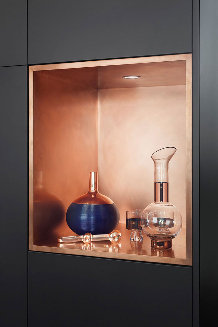 Tom Dixon Tank Wine glas set van 2 zwart