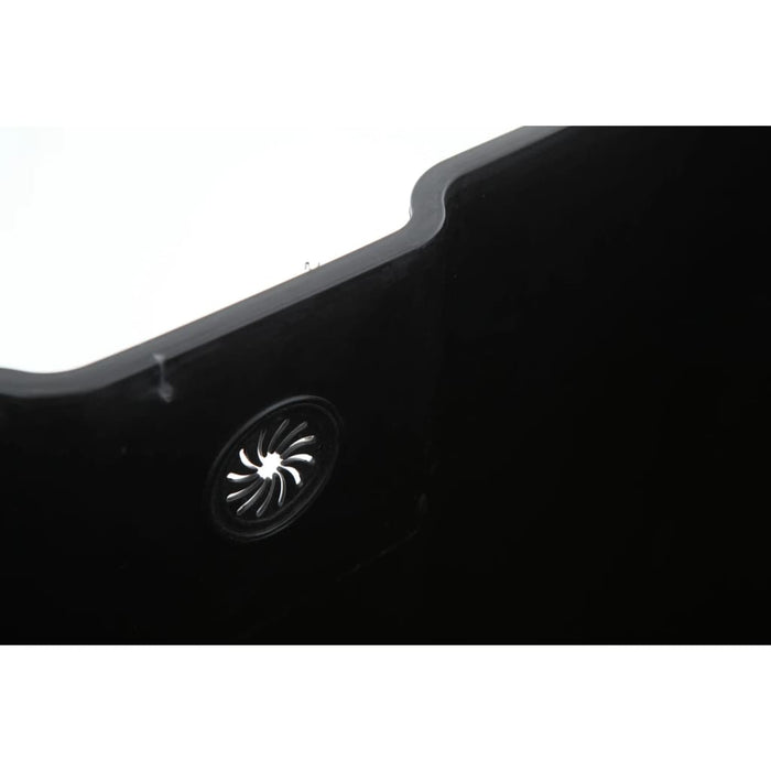 EKO Vuilnisbak Matzilver 40.3 x 34.5 x 65 cm