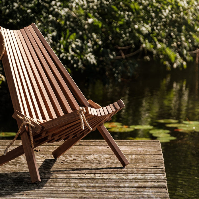 Chill-Dept. - Limestone Teakhouten Relaxstoel