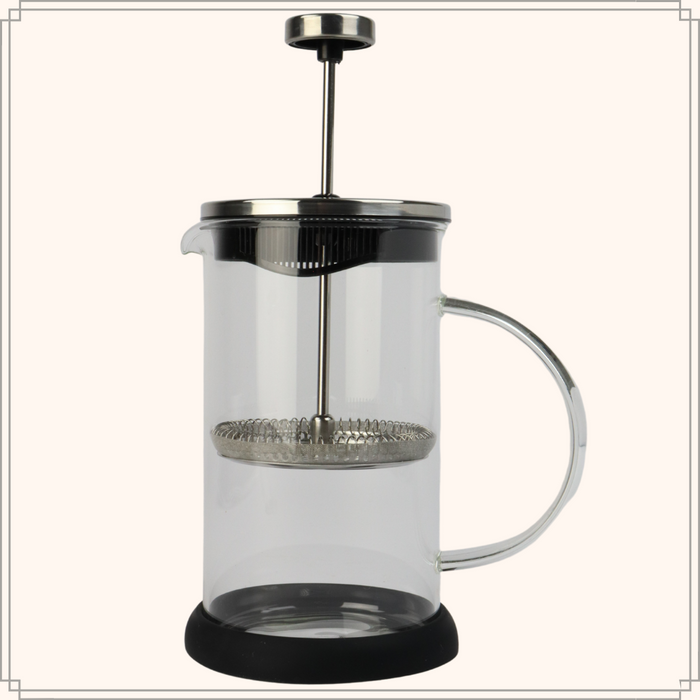 OTIX Cafetière French press Koffie en Theemaker Transparant 800 ml...