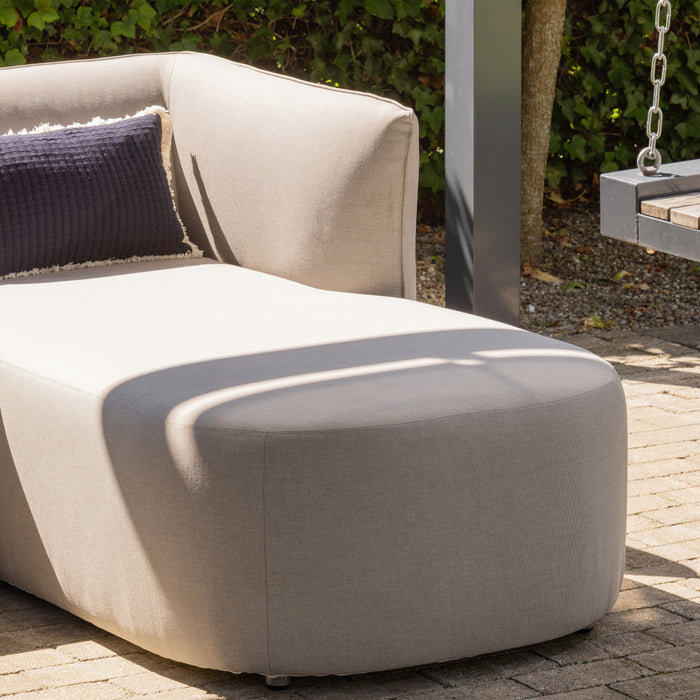 Woood Chios Loungebank - Zand - Rechts