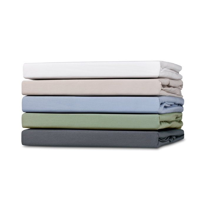 Satin Hoeslaken White | 160 x 200 cm | Wit | Satijnkatoen