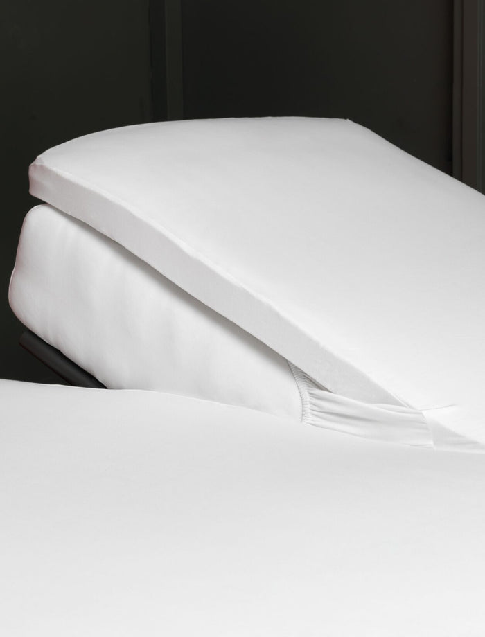 Jersey Soft Splittopper Hoeslaken White | 180-200 x 200-220 cm | Wit