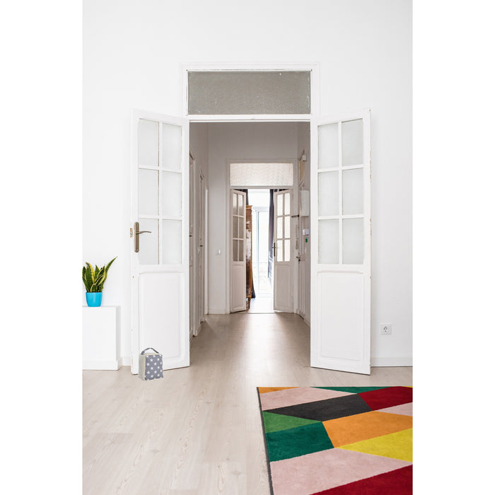 Items Deurstopper Stars - grijs|wit - 1 kilo - 16 x 18 cm