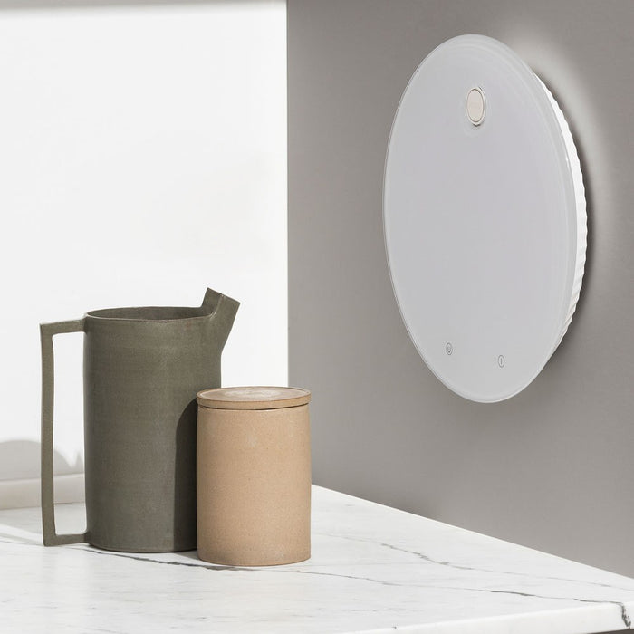 Alessi Plissé Digitale Keukenweegschaal - Wit