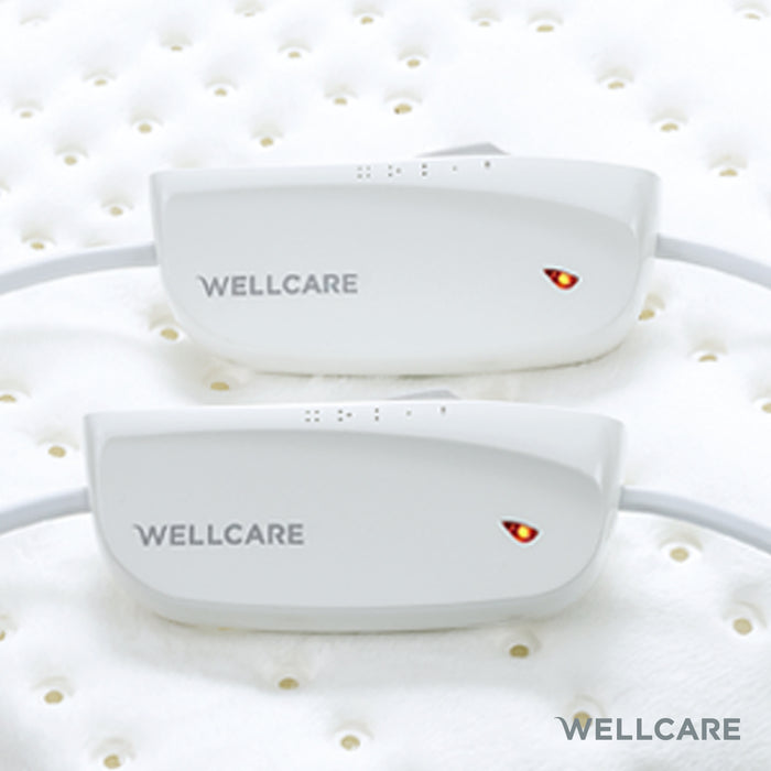 WellCare Elektrische onderdeken Cosy Fleece wit 160x150 cm 79503.01