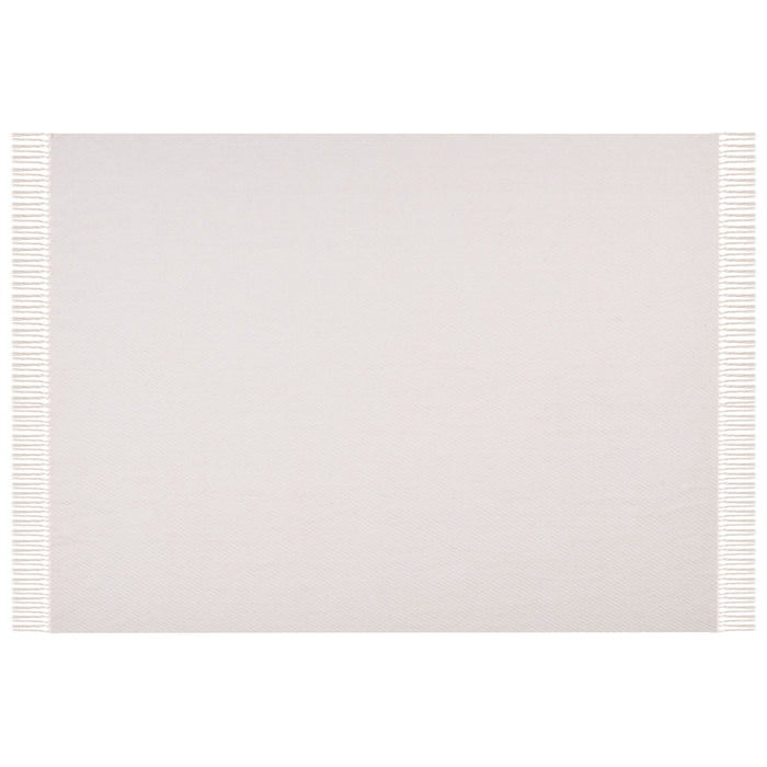 Beliani - YARSA - Plaid - Beige - 125 x 150 cm - Katoen