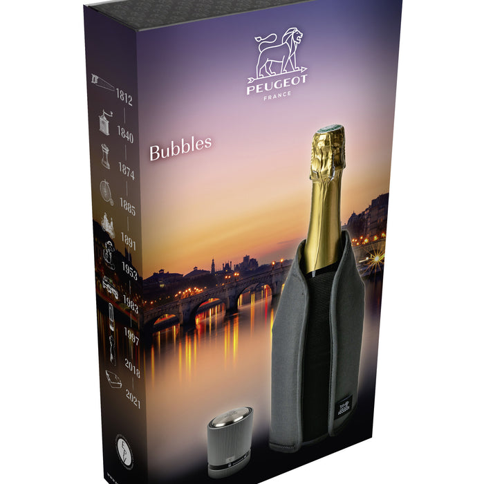 Peugeot Bubbles Geschenkset Frizz - wijnkoeler en dop