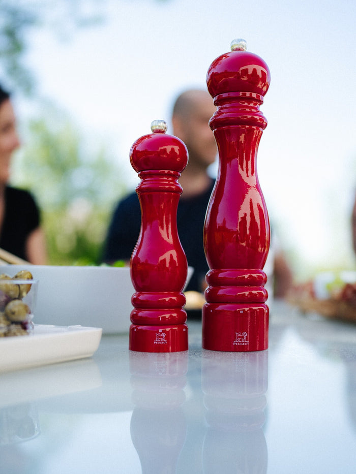 Peugeot Paris pepermolen 18 cm - passierood - hout - u-select