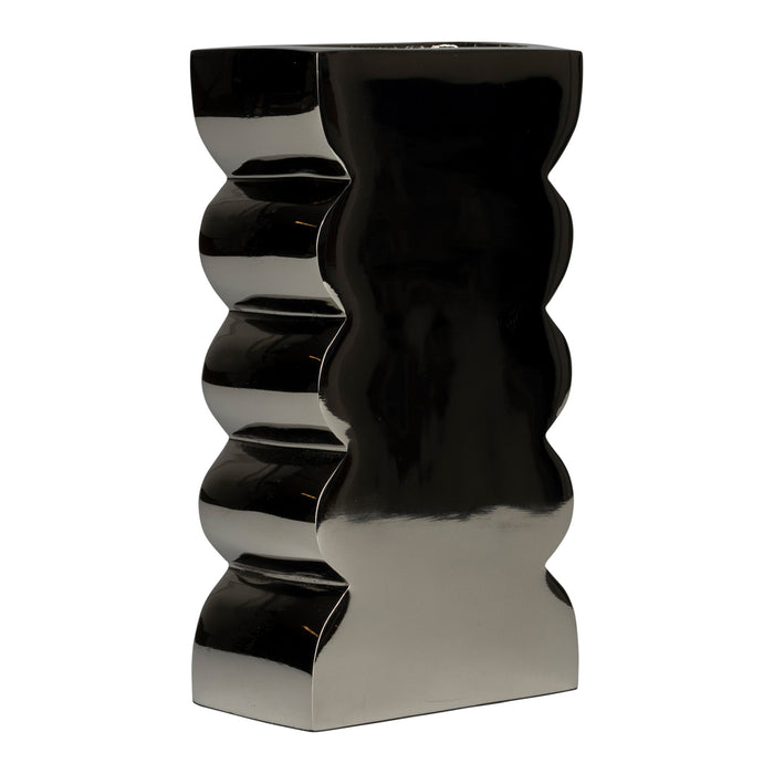 Zuiver Curves Vaas S - Shiny Silver