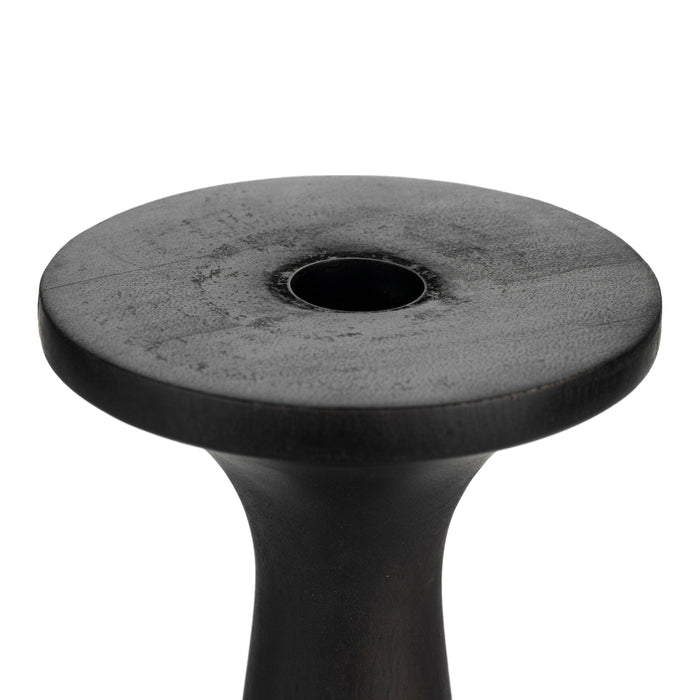 Zuiver Flames Kandelaar L - Zwart