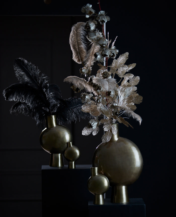 Light & Living Light&living Vaas deco 40x10x58 cm BENOA antiek brons