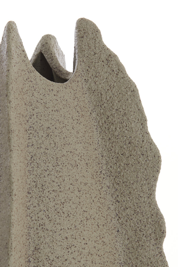 Light&living Vaas deco Ø31x53 cm KELAPA keramiek grijs groen