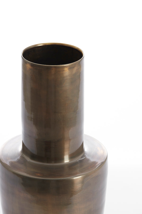 Light & Living Light&living Vaas deco Ø29x55 cm DATUH antiek brons