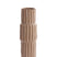 Light&living Vaas deco Ø17x58 cm LONGA keramiek grijs bruin