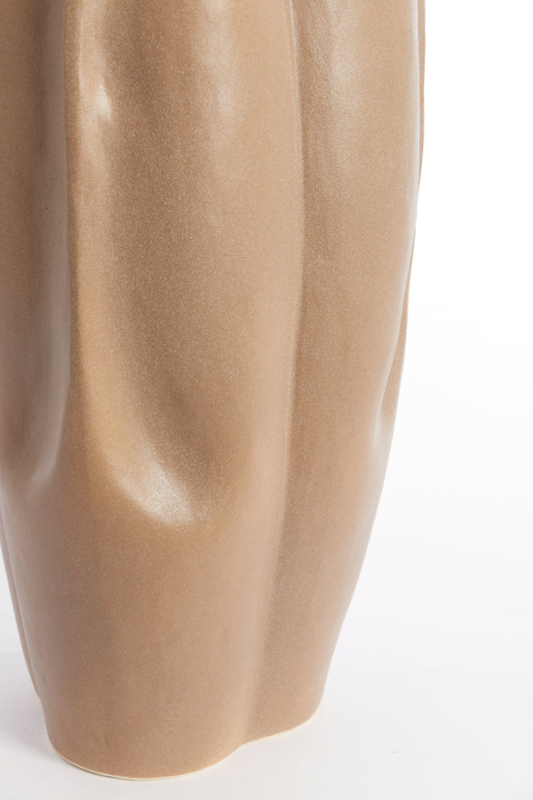 Light&living Vaas deco 28x27,5x56 cm SANGULI keramiek grijs bruin