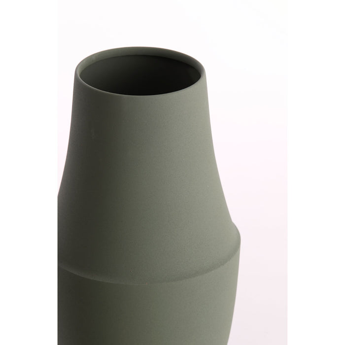 Luqaza Vaas Alen - Groen - 20x20x36.5cm