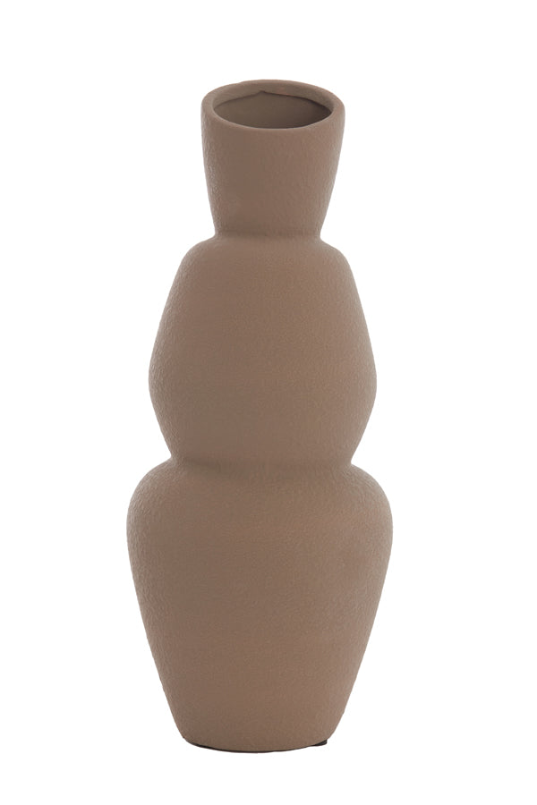 Light & Living Light&living Vaas Ø19x46,5 cm ARAM keramiek bruin