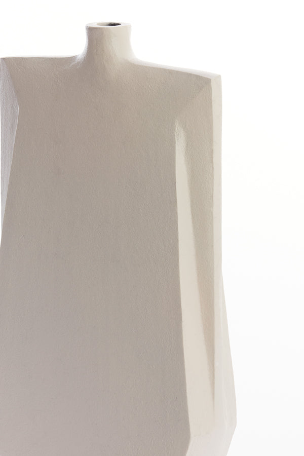 Light & Living Light&living Vaas deco 25x8x51 cm MAKAHA crème