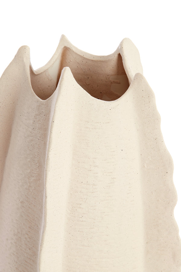 Light & Living Light&living Vaas deco Ø31x53 cm KELAPA keramiek crème