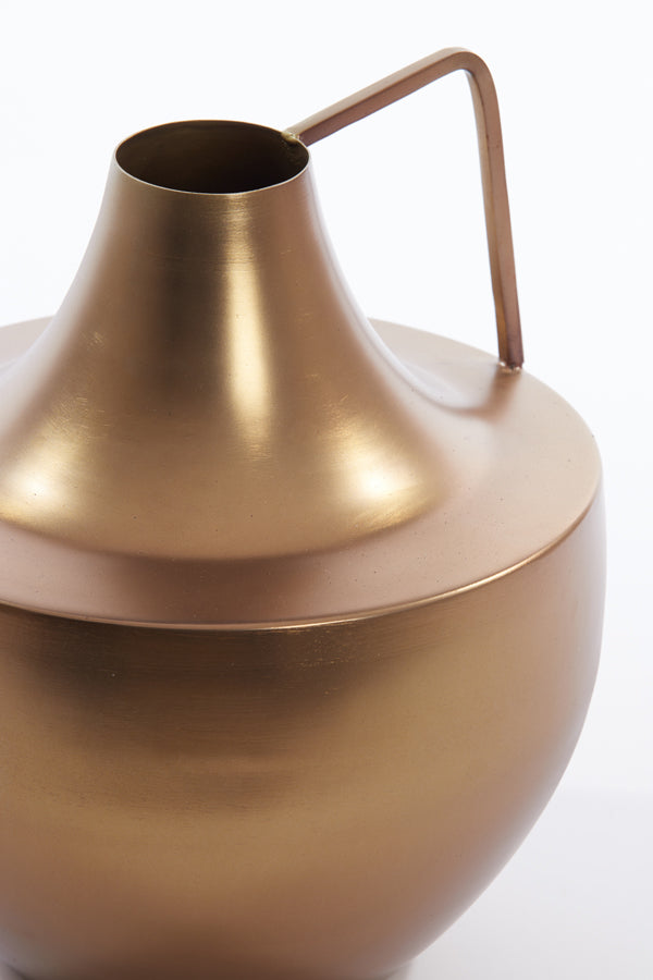 Light & Living Light&living Vaas deco Ø24x26 cm MERY bruin-brons