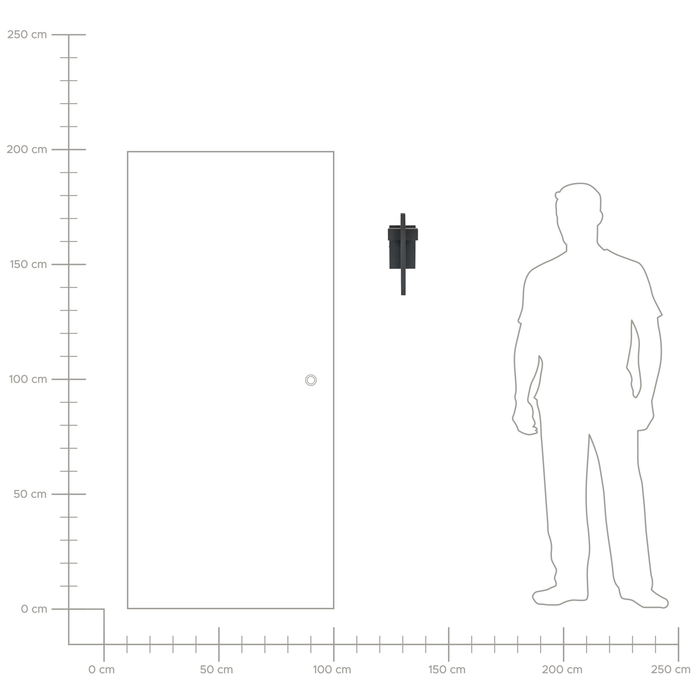 Beliani - KELTY - Wandlamp - Zwart - Ijzer