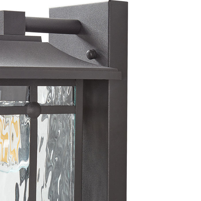 Beliani - TEVIOT - Wandlamp - Zwart - Ijzer