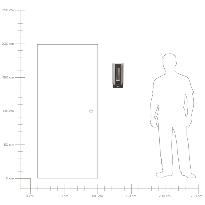 Beliani - FRUID - Wandlamp - Bruin - Ijzer