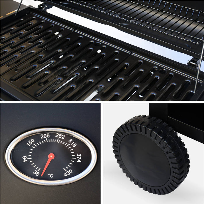 sweeek - Gasbarbecue 6 branders