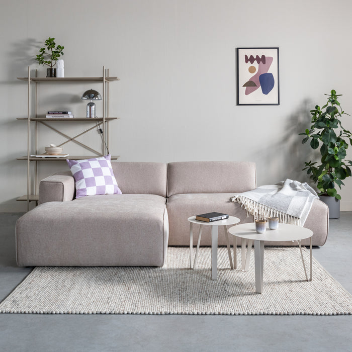 by fonQ Clip Bijzettafel Ø 60 cm - Greige