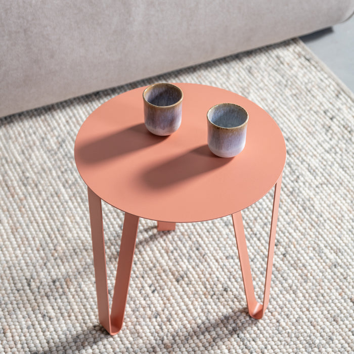 by fonQ Clip Bijzettafel Ø 40 cm - Peach