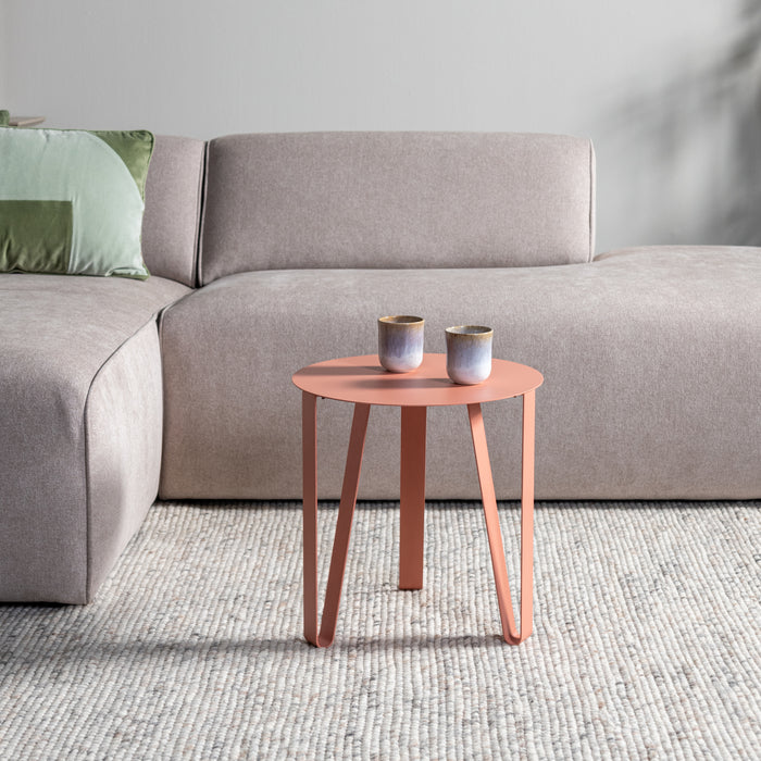 by fonQ Clip Bijzettafel Ø 40 cm - Peach