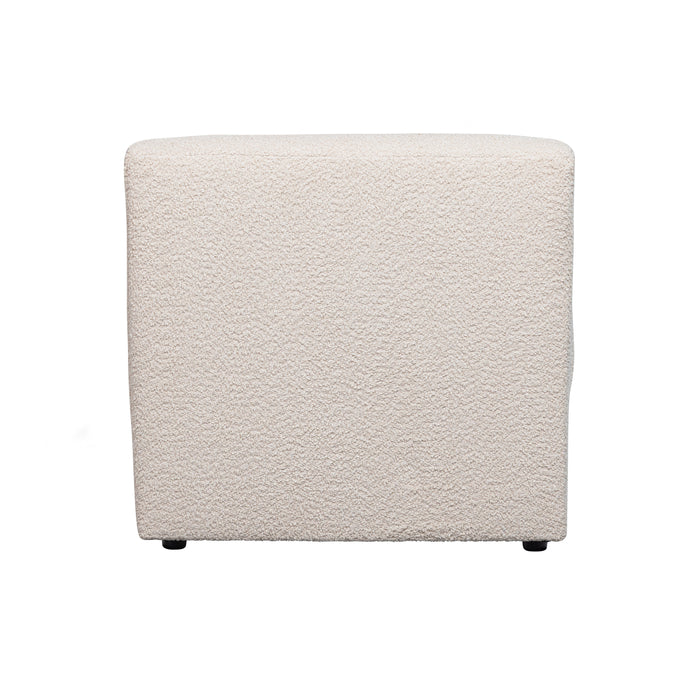 WOOOD Coco 1-Zits Element - Polyester - Creme - 70x73x72
