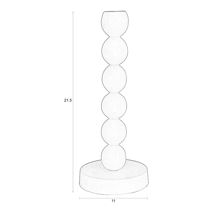 Zuiver Bubbles Kandelaar - Shiny Silver