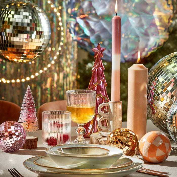 Mica Decorations Tabo Dinerbord - Ø26,5 cm - Grijs