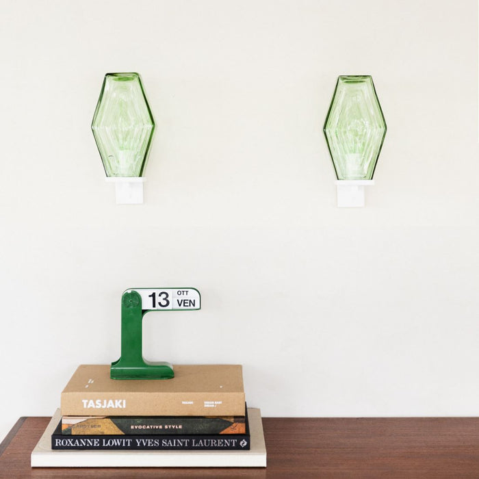 Brût Homeware Wandlamp klein, Infinite Hexagon, groen