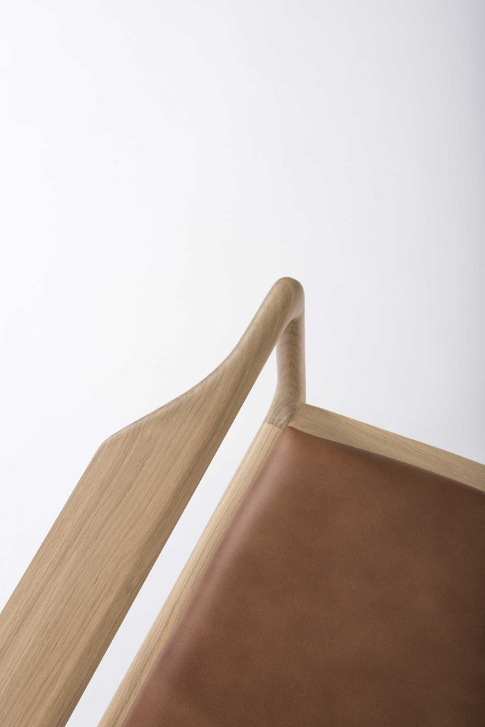 Dedo lounge chair whitewash Main Line Flax Greenford 32